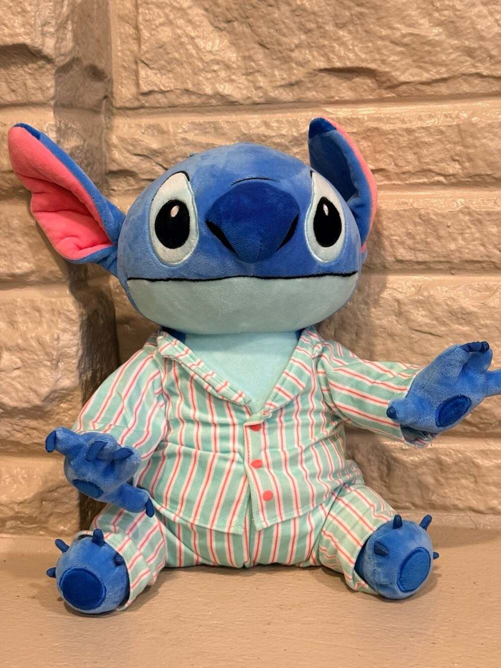 Disney Lilo & Stitch Plush in Pajamas Toy Doll Stuffed Animal